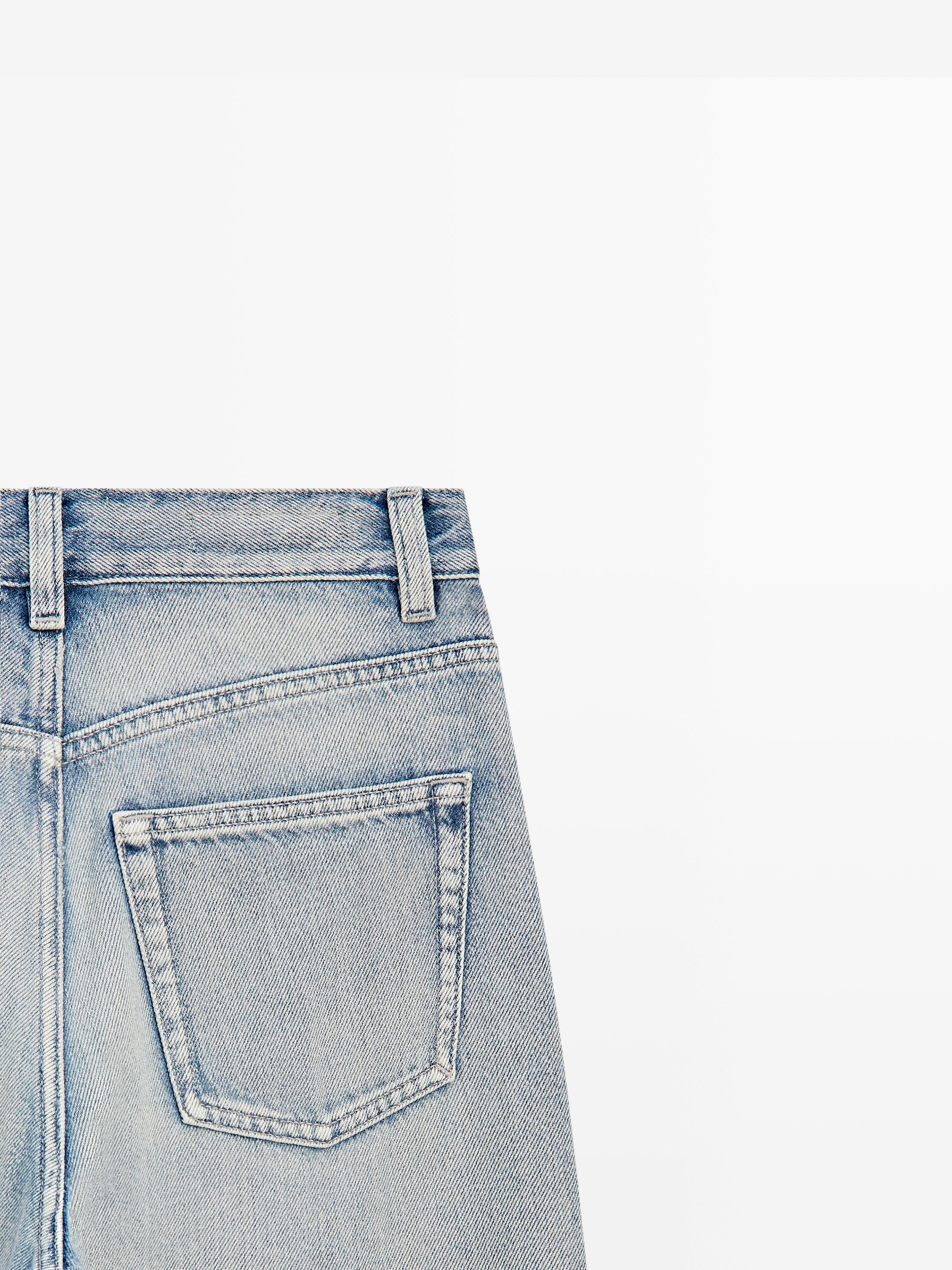 Jean wide leg taille haute